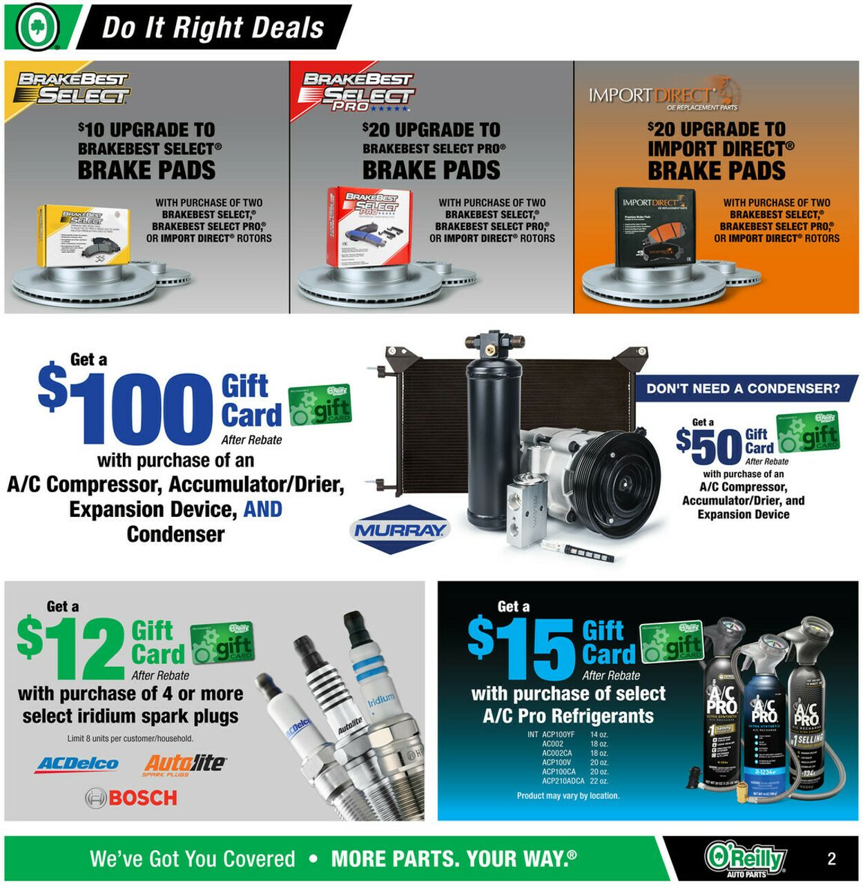 Weekly ad O’Reilly Auto Parts 07/30/2025 - 08/26/2025