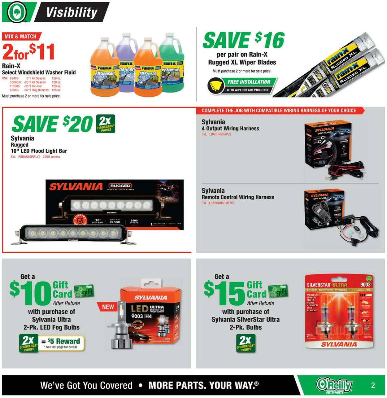Weekly ad O’Reilly Auto Parts 11/26/2025 - 12/30/2025