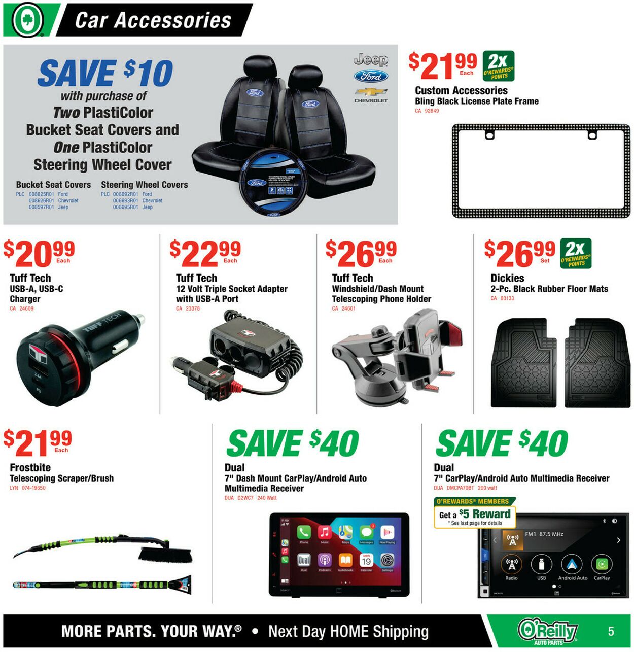 Weekly ad O’Reilly Auto Parts 11/26/2025 - 12/30/2025
