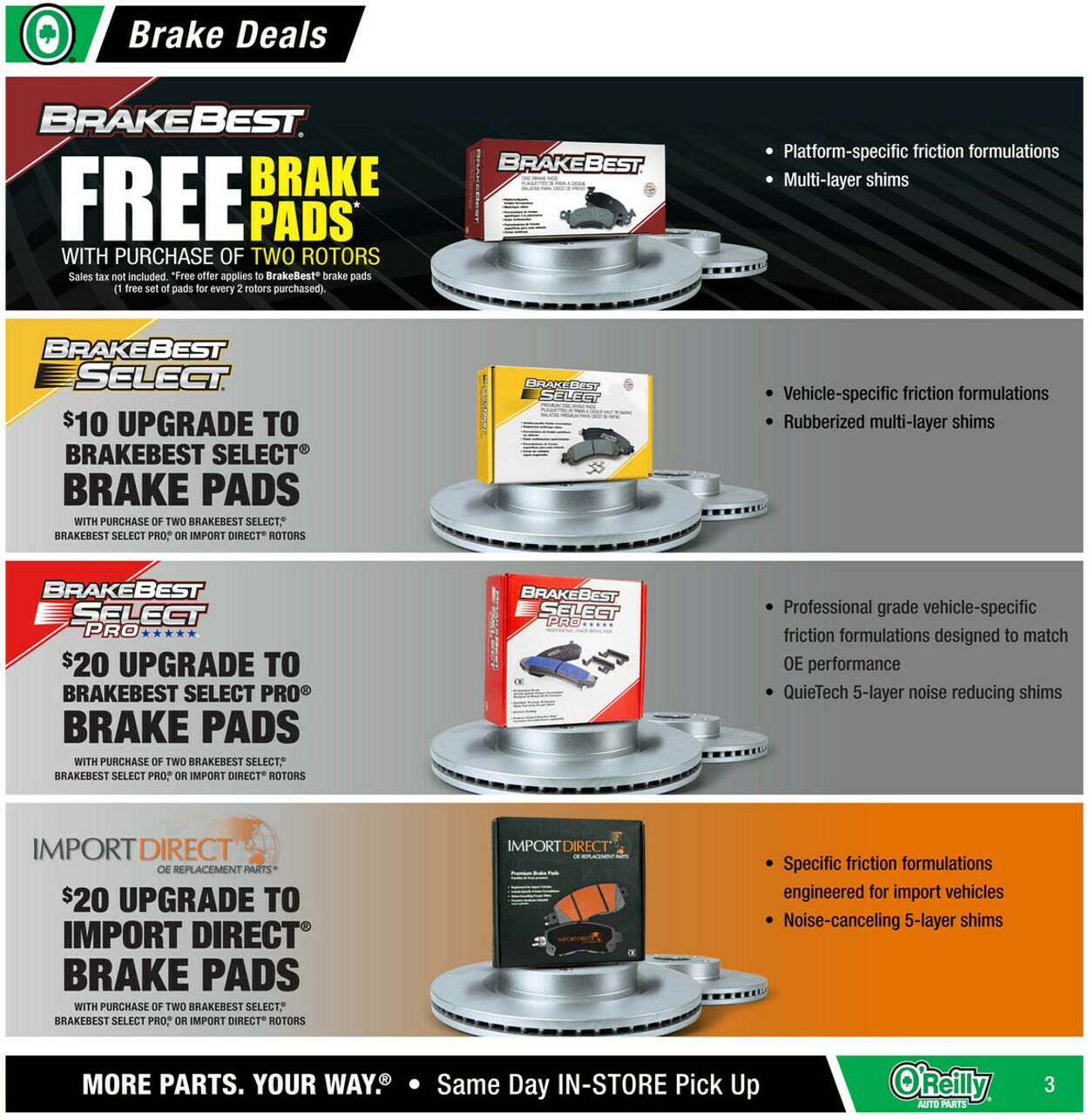 Weekly ad O’Reilly Auto Parts 11/26/2025 - 12/30/2025
