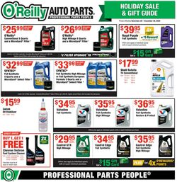 Weekly ad O’Reilly Auto Parts 11/26/2025 - 12/30/2025