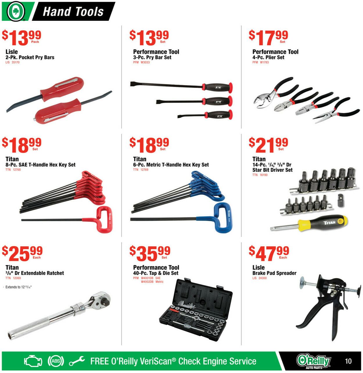 Weekly ad O’Reilly Auto Parts 10/29/2025 - 11/25/2025