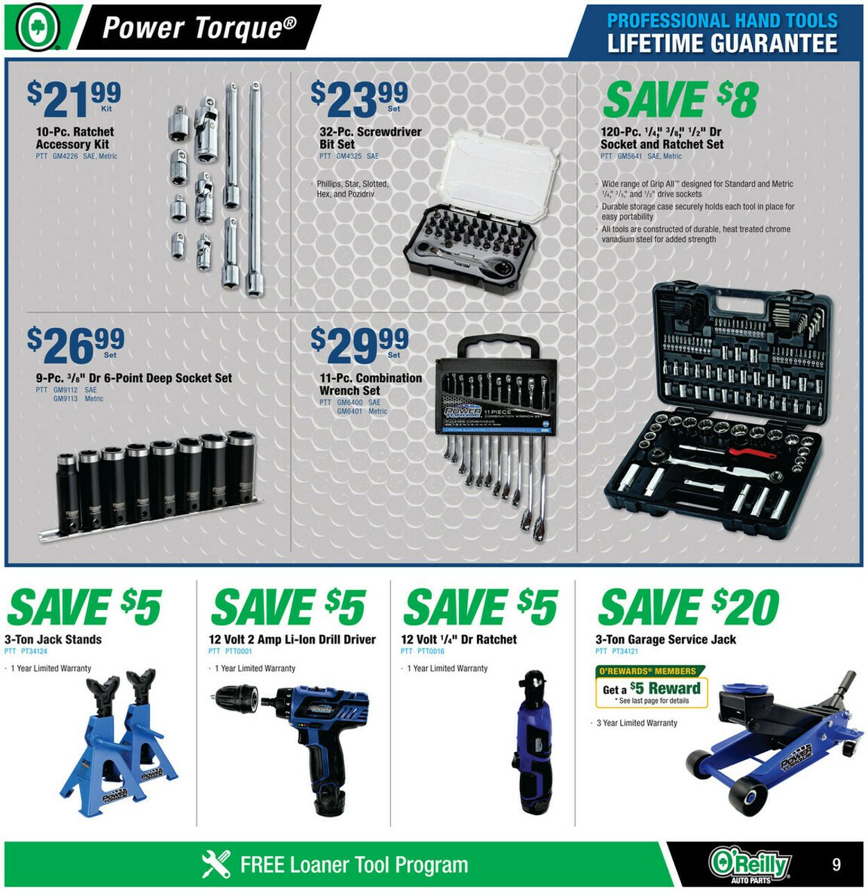 Weekly ad O’Reilly Auto Parts 10/29/2025 - 11/25/2025