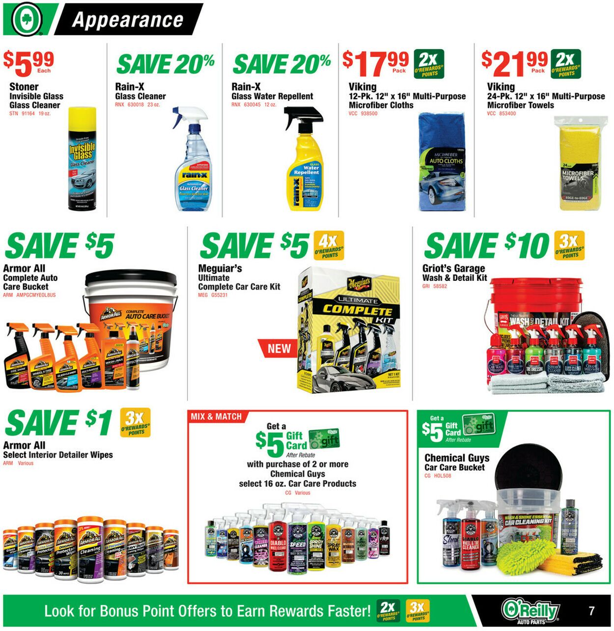 Weekly ad O’Reilly Auto Parts 10/29/2025 - 11/25/2025