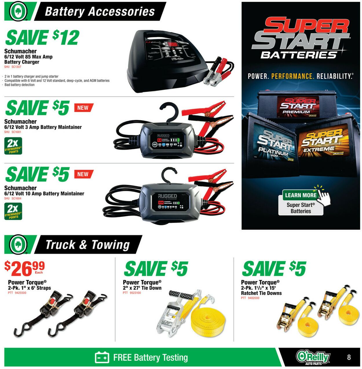Weekly ad O’Reilly Auto Parts 10/29/2025 - 11/25/2025