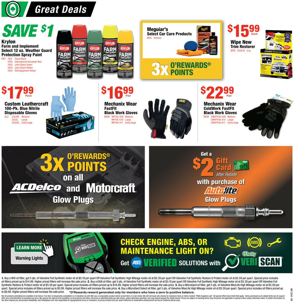 Weekly ad O’Reilly Auto Parts 10/29/2025 - 11/25/2025