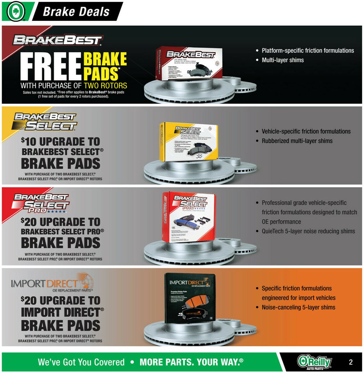 Weekly ad O’Reilly Auto Parts 10/29/2025 - 11/25/2025