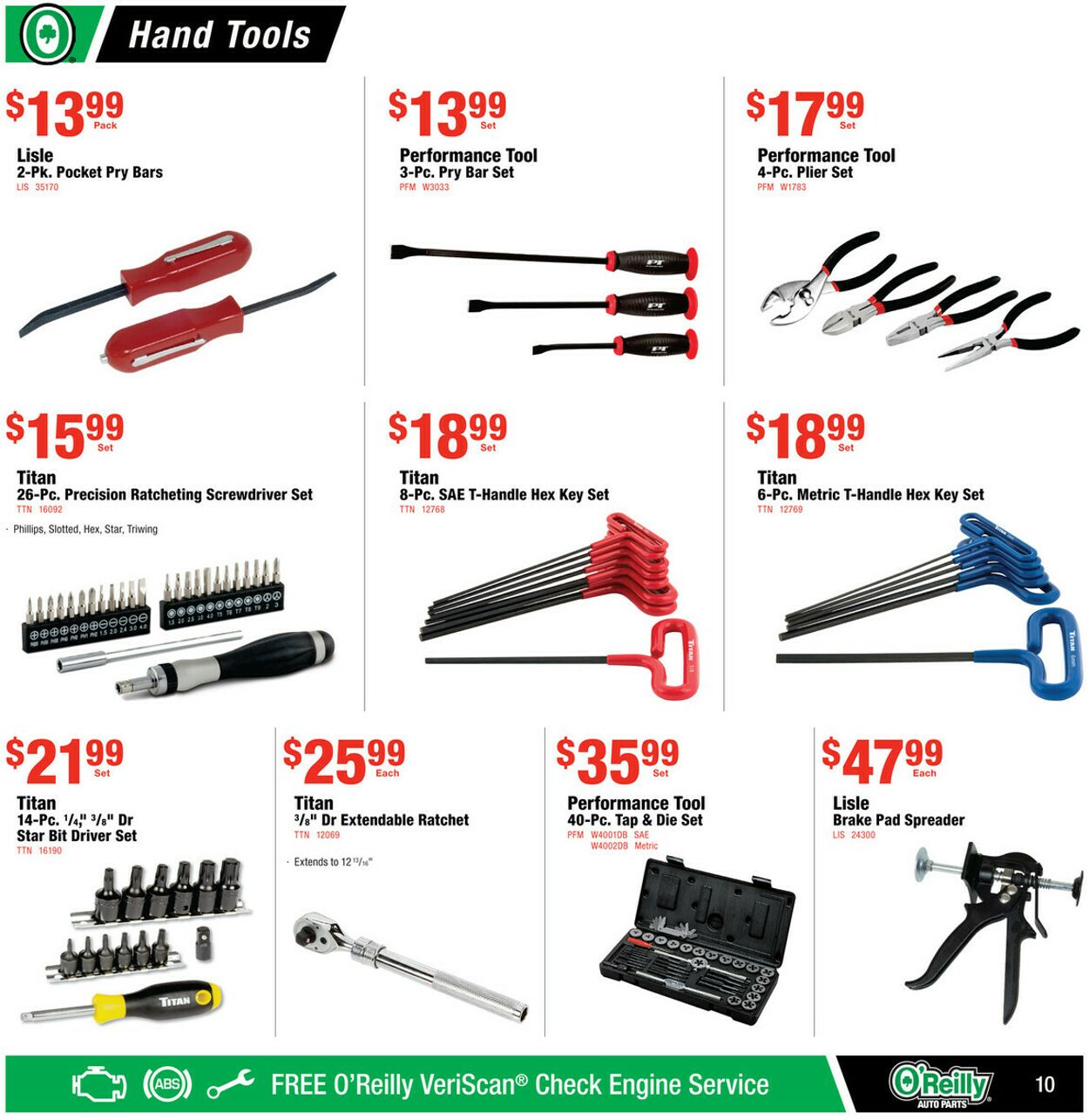 Weekly ad O’Reilly Auto Parts 10/29/2025 - 11/25/2025