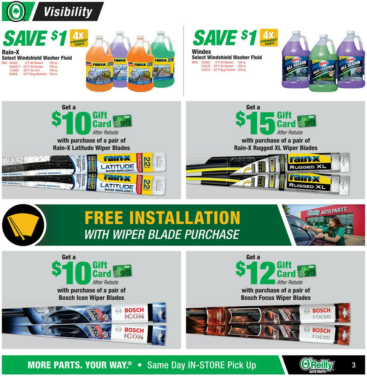 Weekly ad O’Reilly Auto Parts 10/29/2025 - 11/25/2025