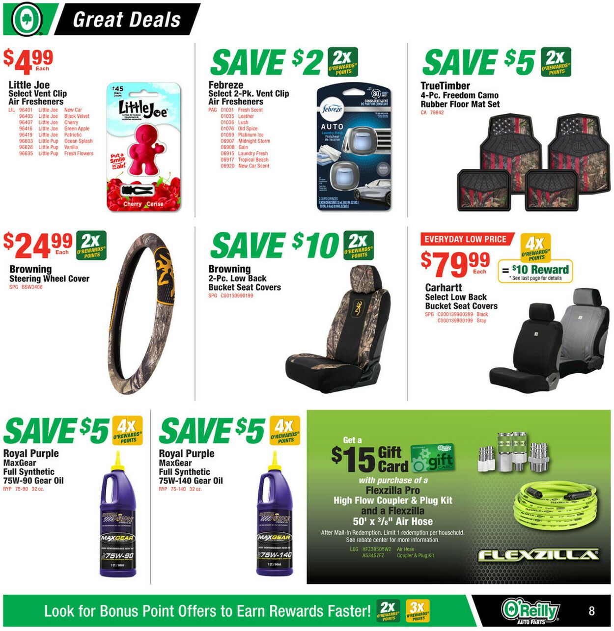 Weekly ad O’Reilly Auto Parts 09/24/2025 - 10/28/2025