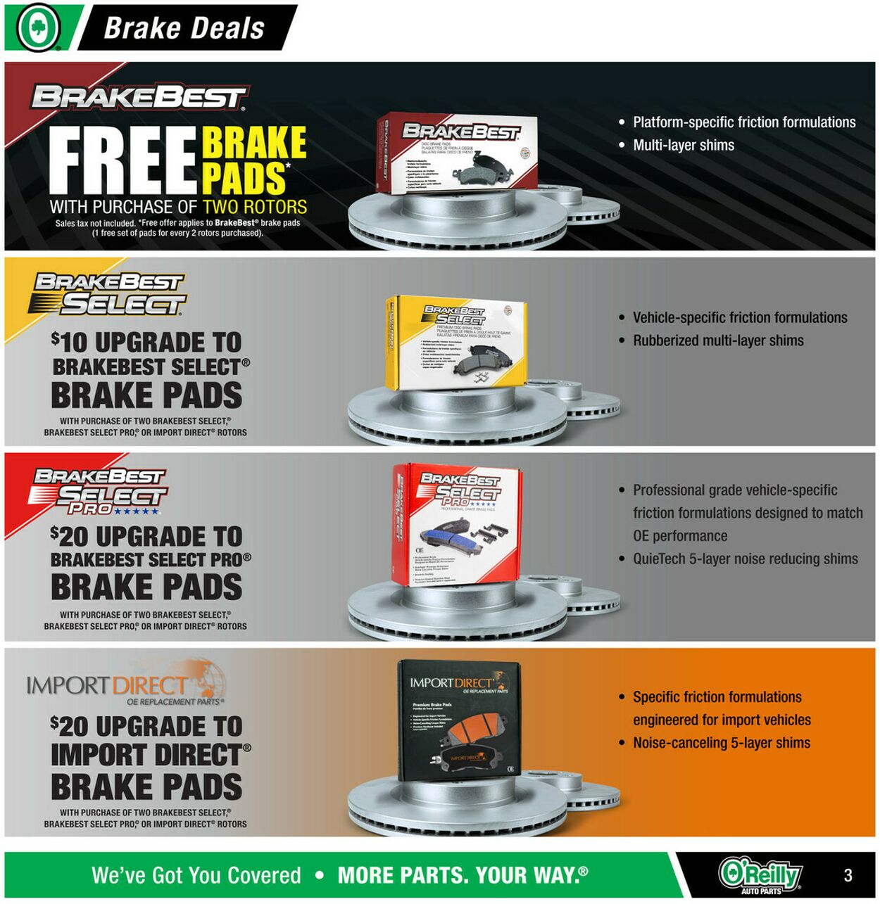 Weekly ad O’Reilly Auto Parts 09/24/2025 - 10/28/2025