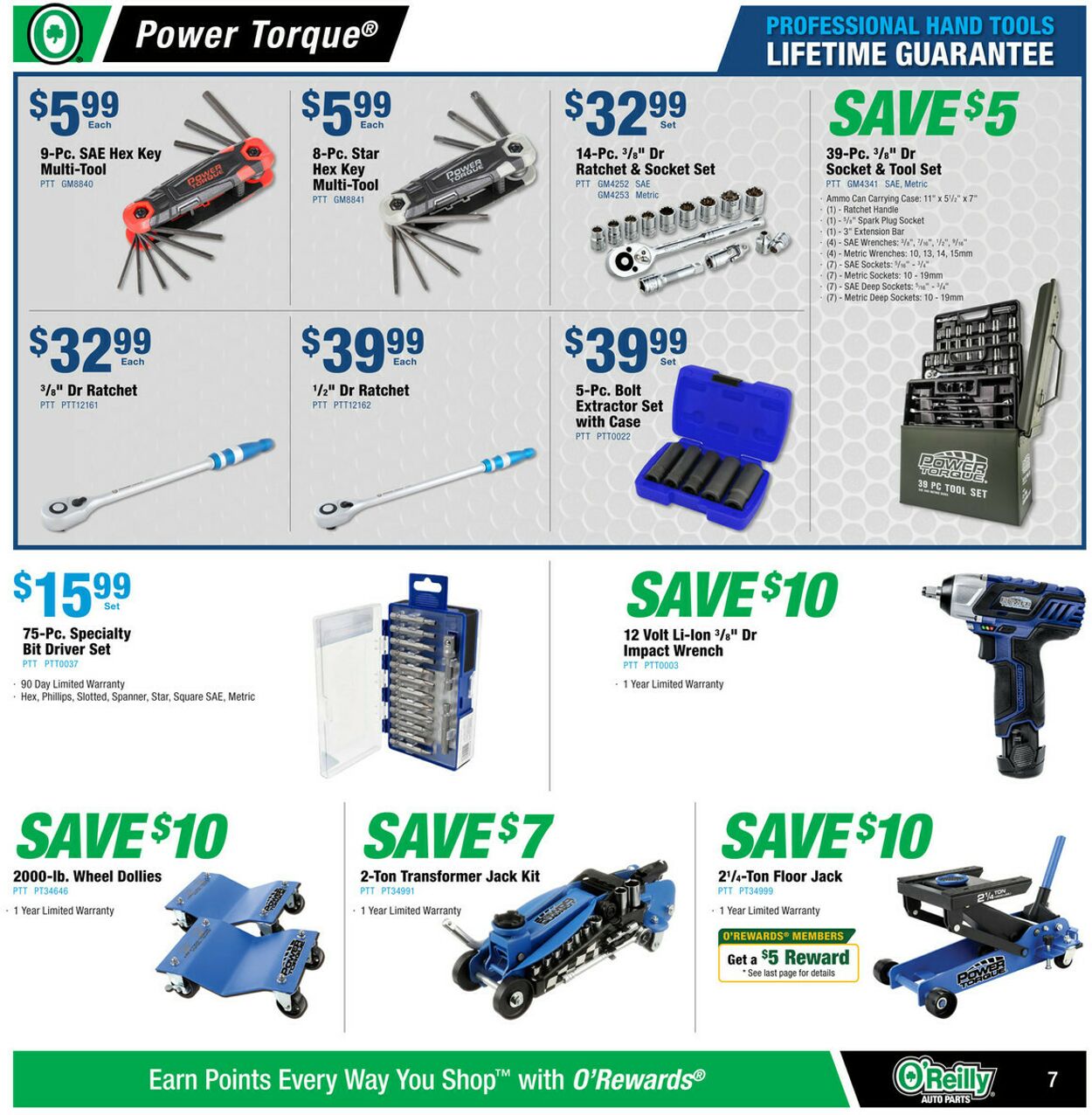 Weekly ad O’Reilly Auto Parts 09/24/2025 - 10/28/2025