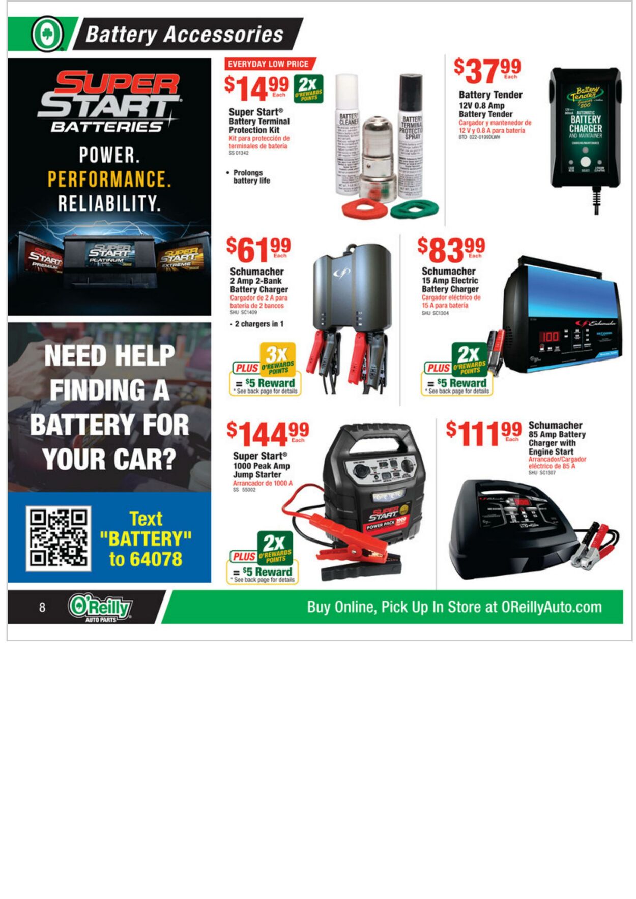 Weekly ad O’Reilly Auto Parts 11/30/2022 - 12/27/2022