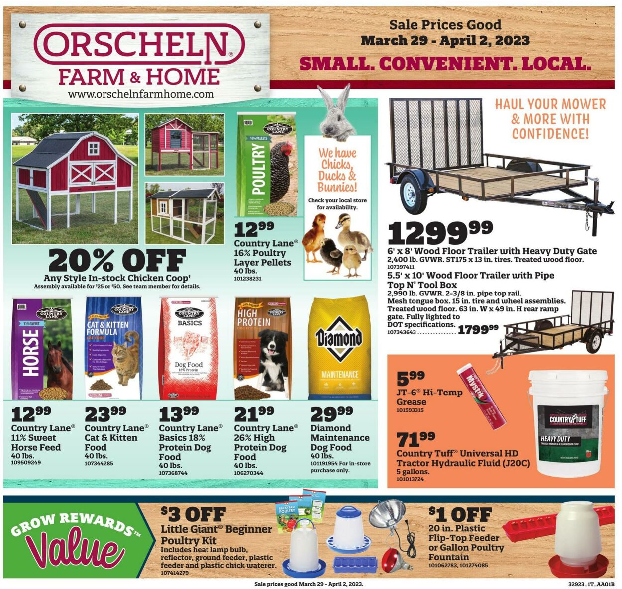 Weekly ad Orscheln Farm & Home 03/29/2023 - 04/02/2023