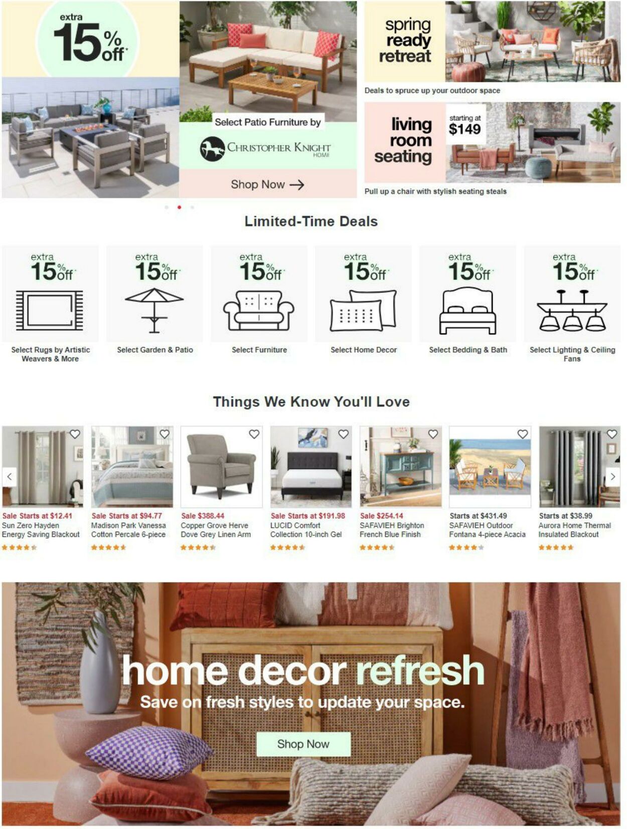 Weekly ad Overstock 05/10/2022 - 05/23/2022