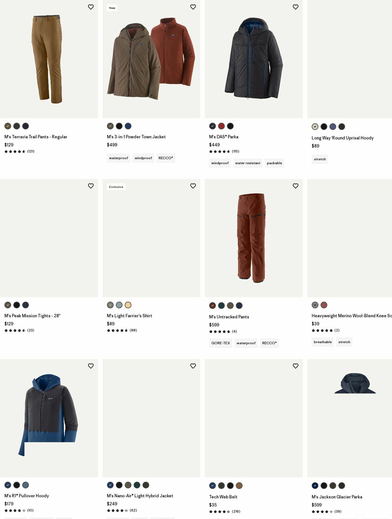 Weekly ad Patagonia 11/01/2025 - 11/16/2025