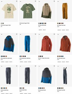 Weekly ad Patagonia 11/01/2024 - 11/16/2024