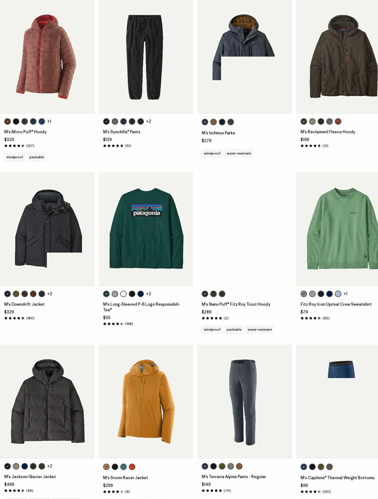 Weekly ad Patagonia 10/01/2025 - 10/16/2025