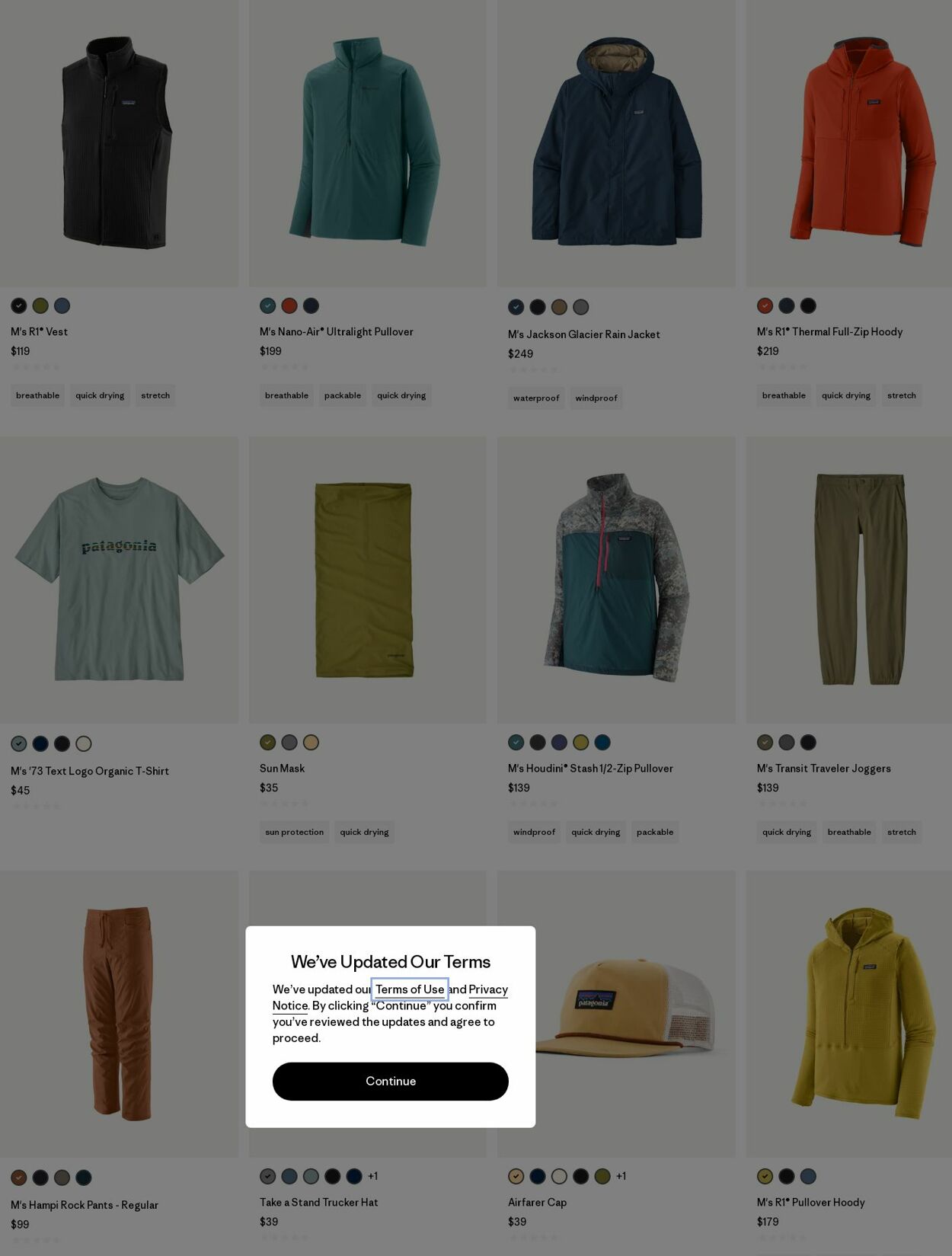 Weekly ad Patagonia 07/16/2025 - 07/31/2025