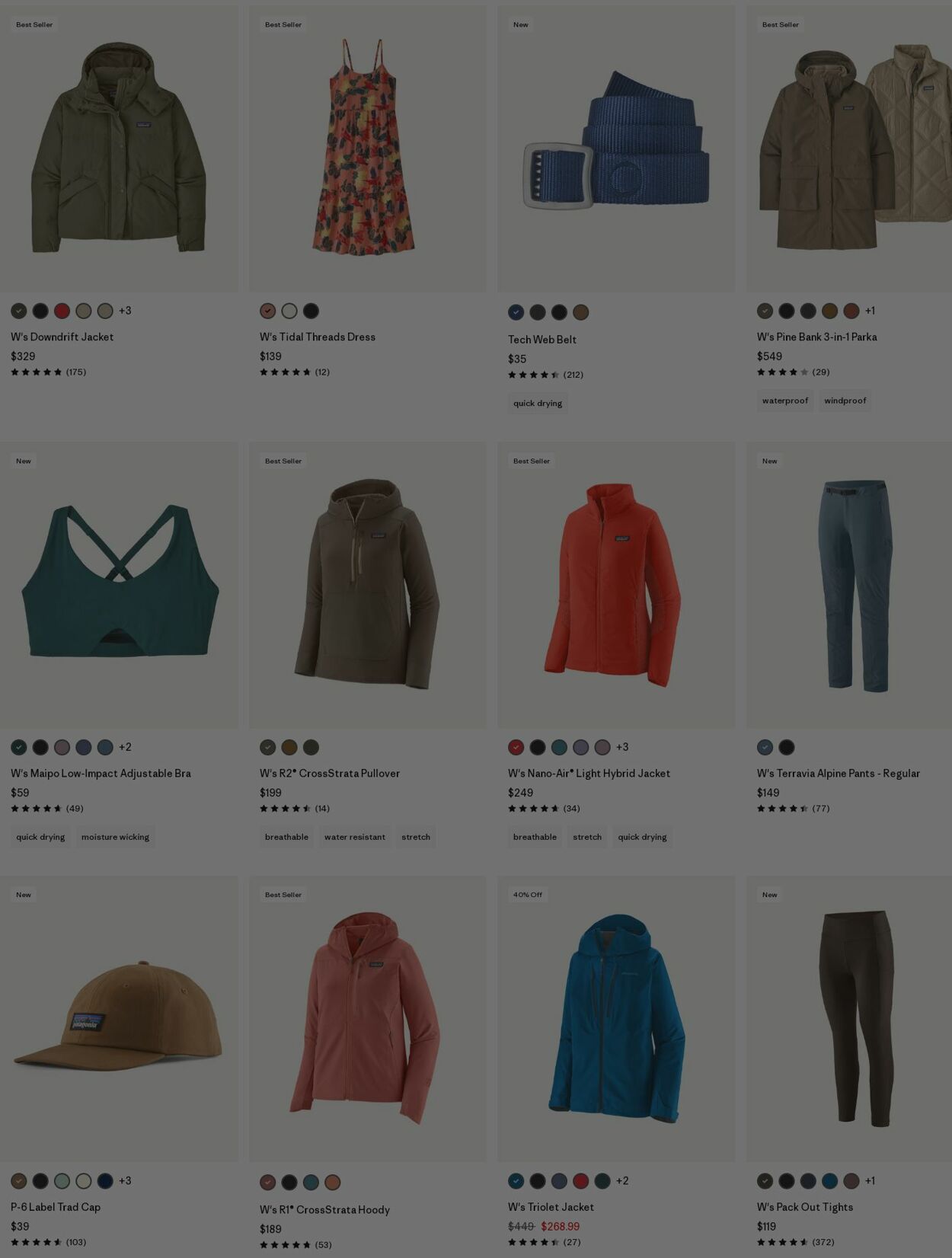 Weekly ad Patagonia 08/01/2025 - 08/16/2025