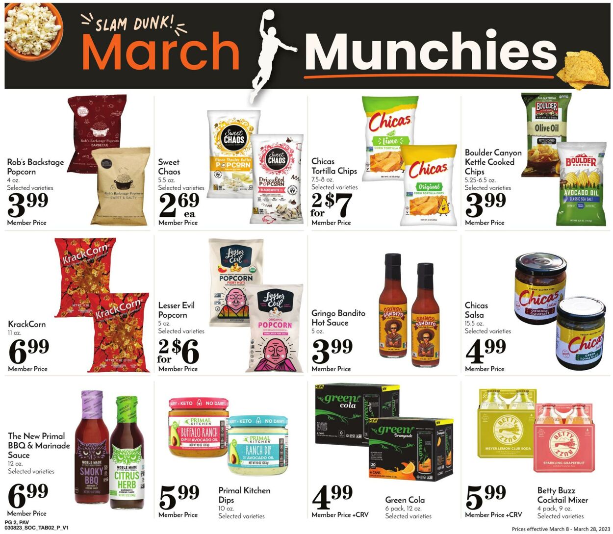Weekly ad Pavilions 03/08/2023 - 03/28/2023