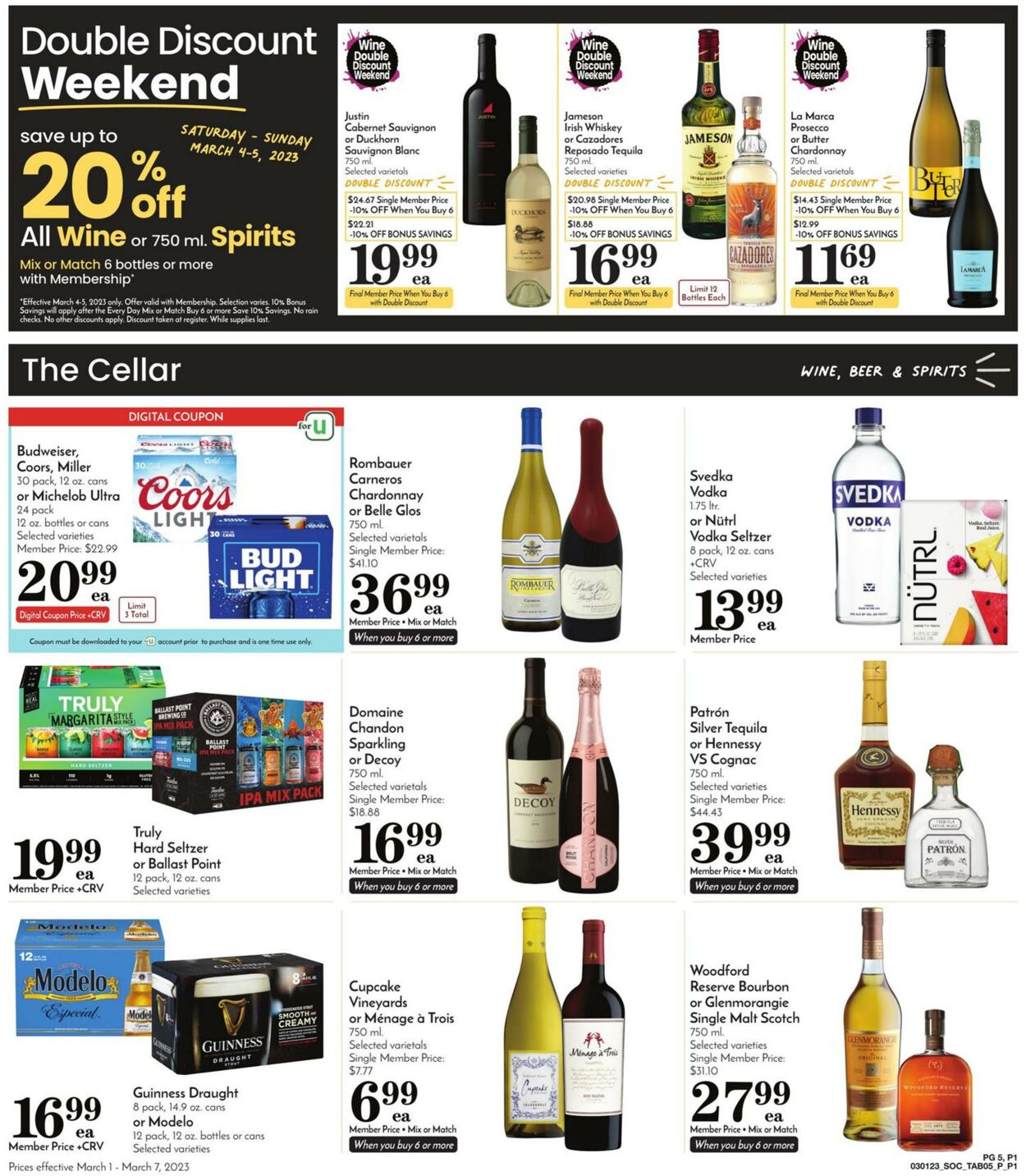 Weekly ad Pavilions 03/01/2023 - 03/07/2023