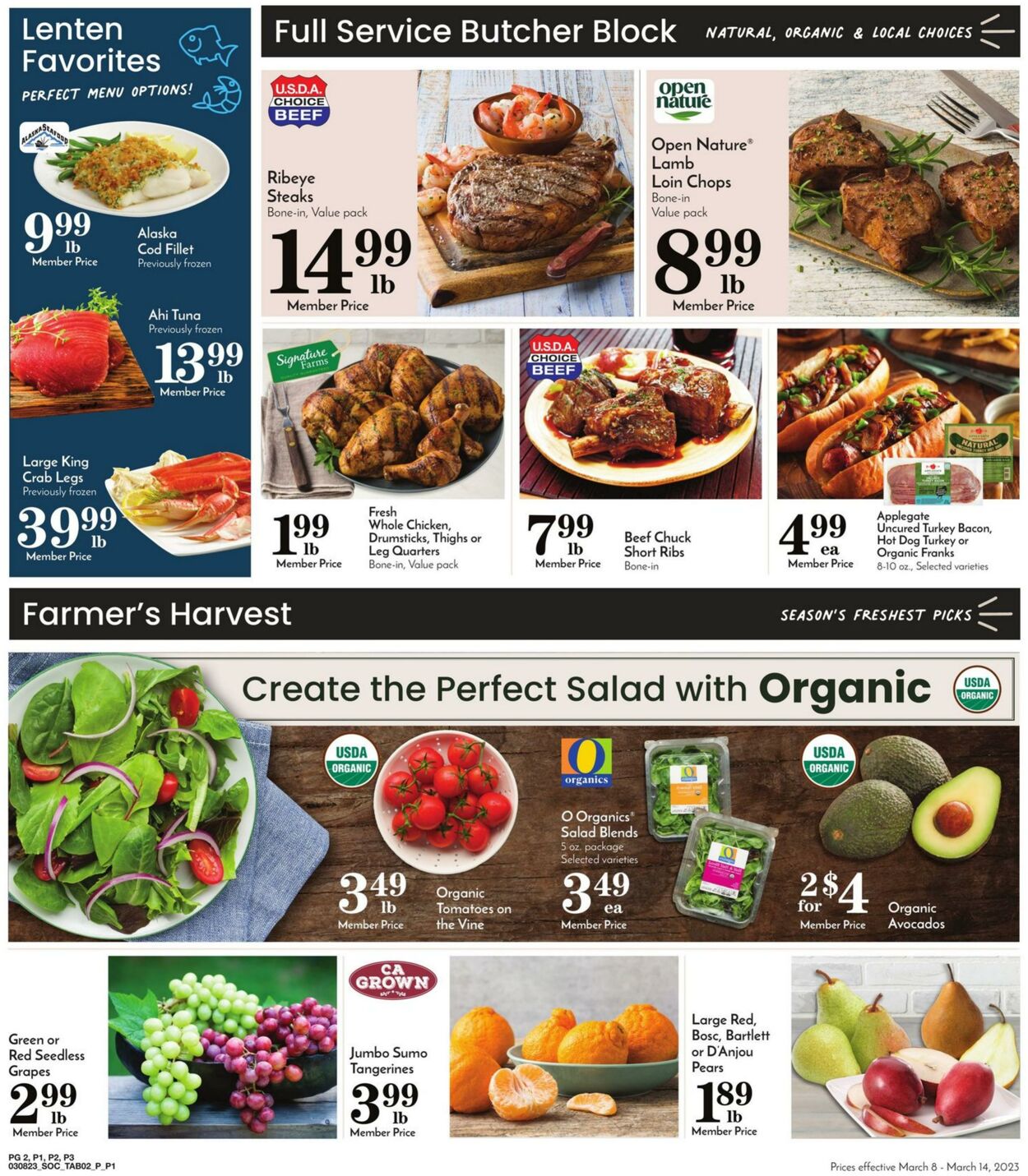 Weekly ad Pavilions 03/08/2023 - 03/14/2023