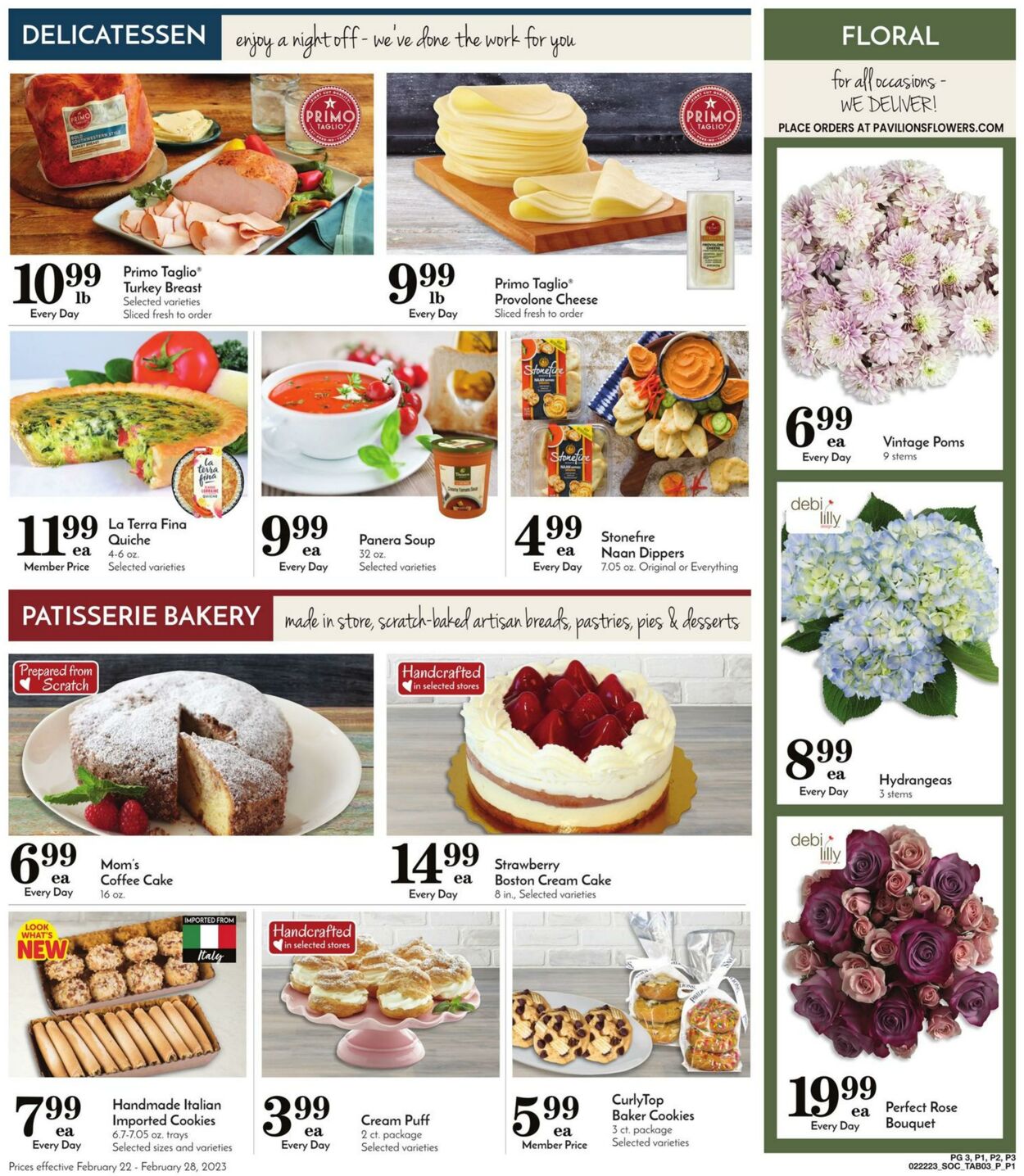 Weekly ad Pavilions 02/22/2023 - 02/28/2023