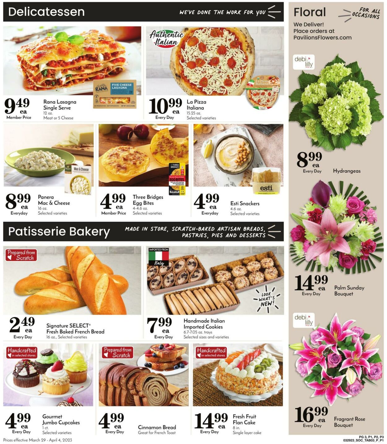 Weekly ad Pavilions 03/29/2023 - 04/04/2023