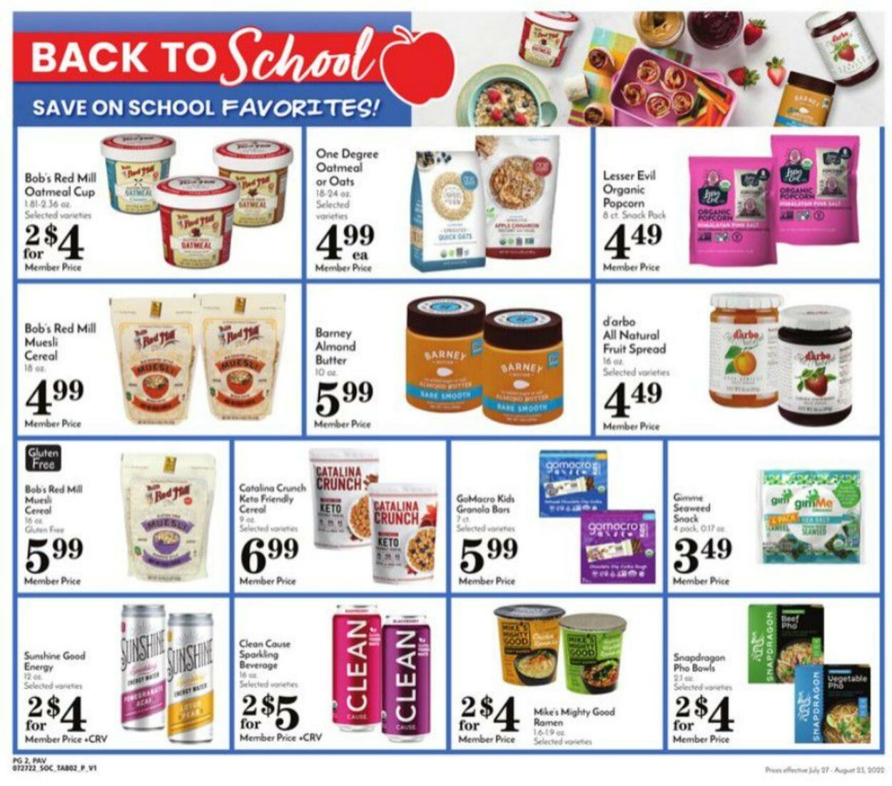 Weekly ad Pavilions 07/27/2022 - 08/23/2022