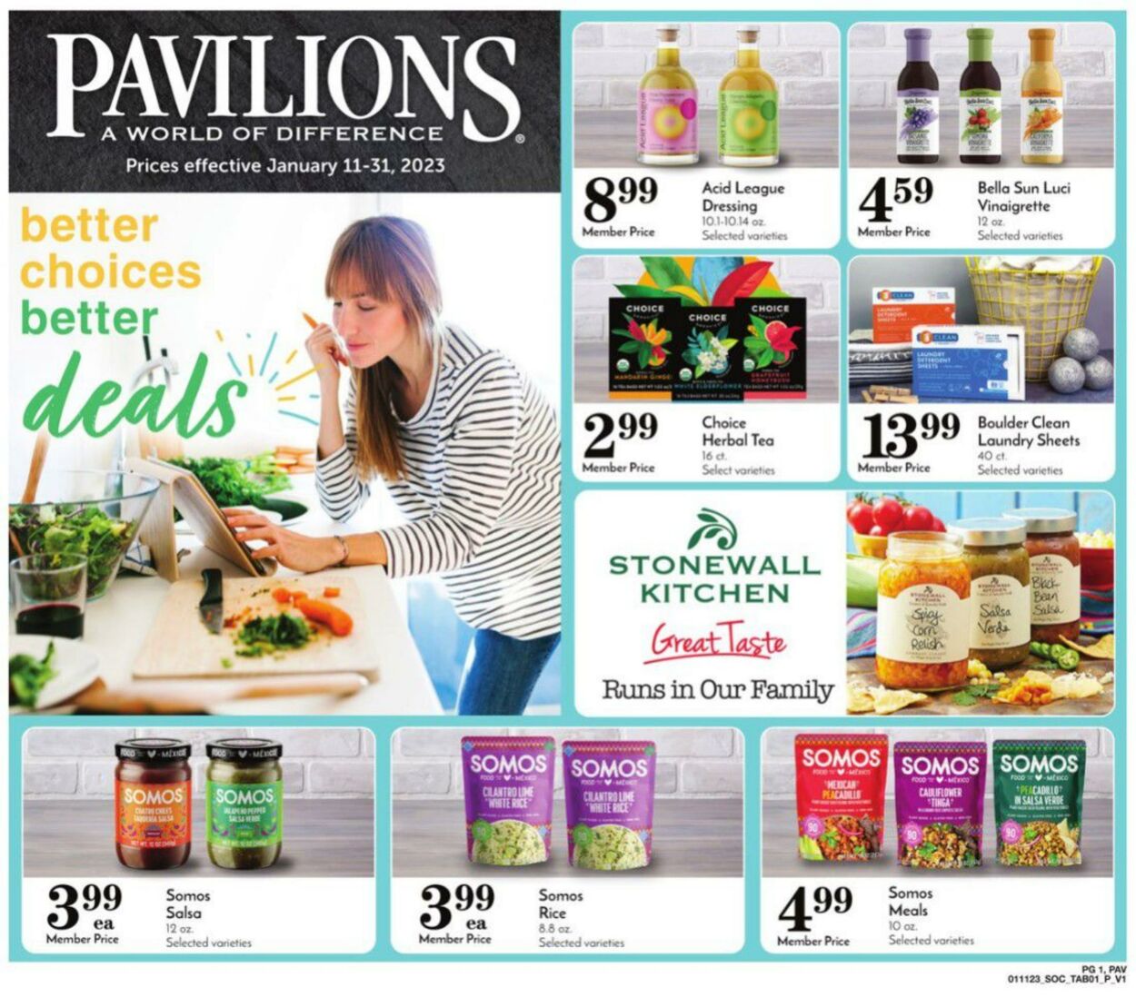 Pavilions Promotional weekly ads