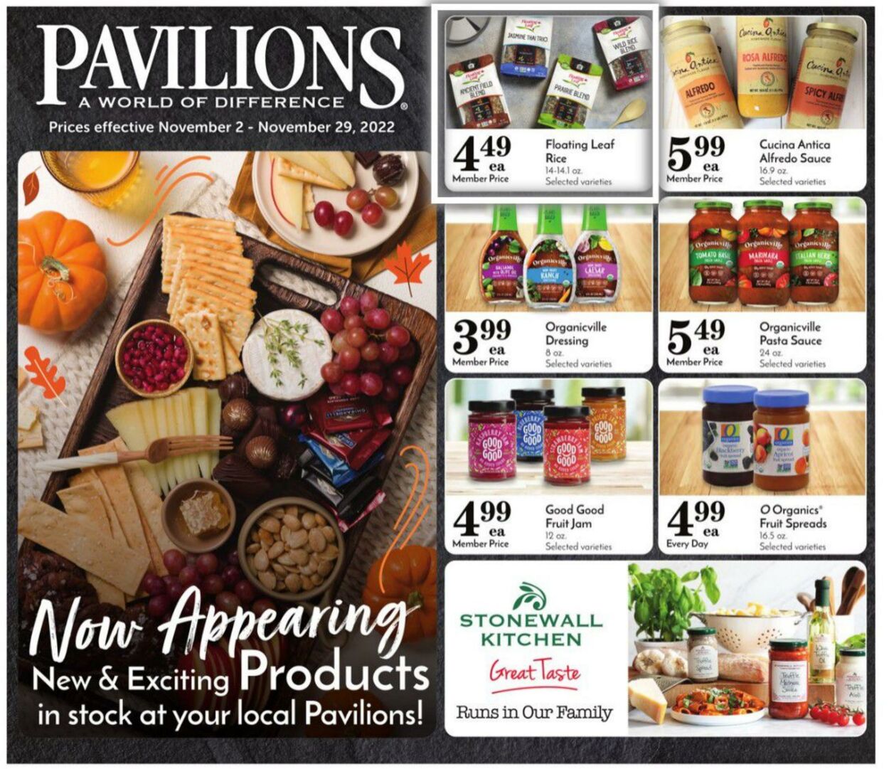 Weekly ad Pavilions 11/02/2022 - 11/29/2022