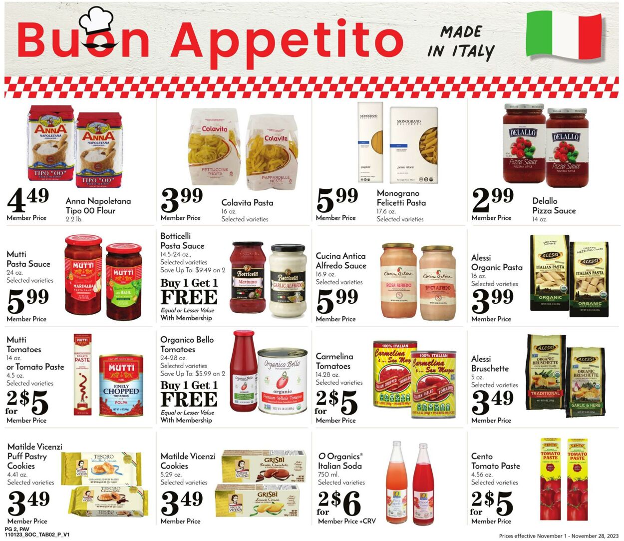 Weekly ad Pavilions 11/01/2023 - 11/28/2023