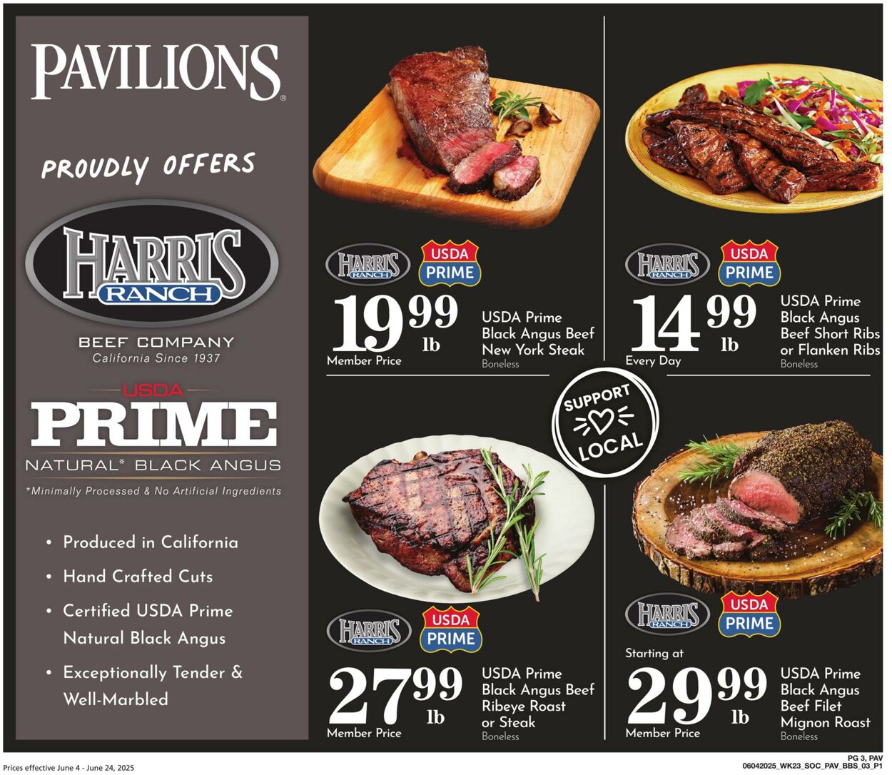 Weekly ad Pavilions 06/04/2025 - 06/24/2025