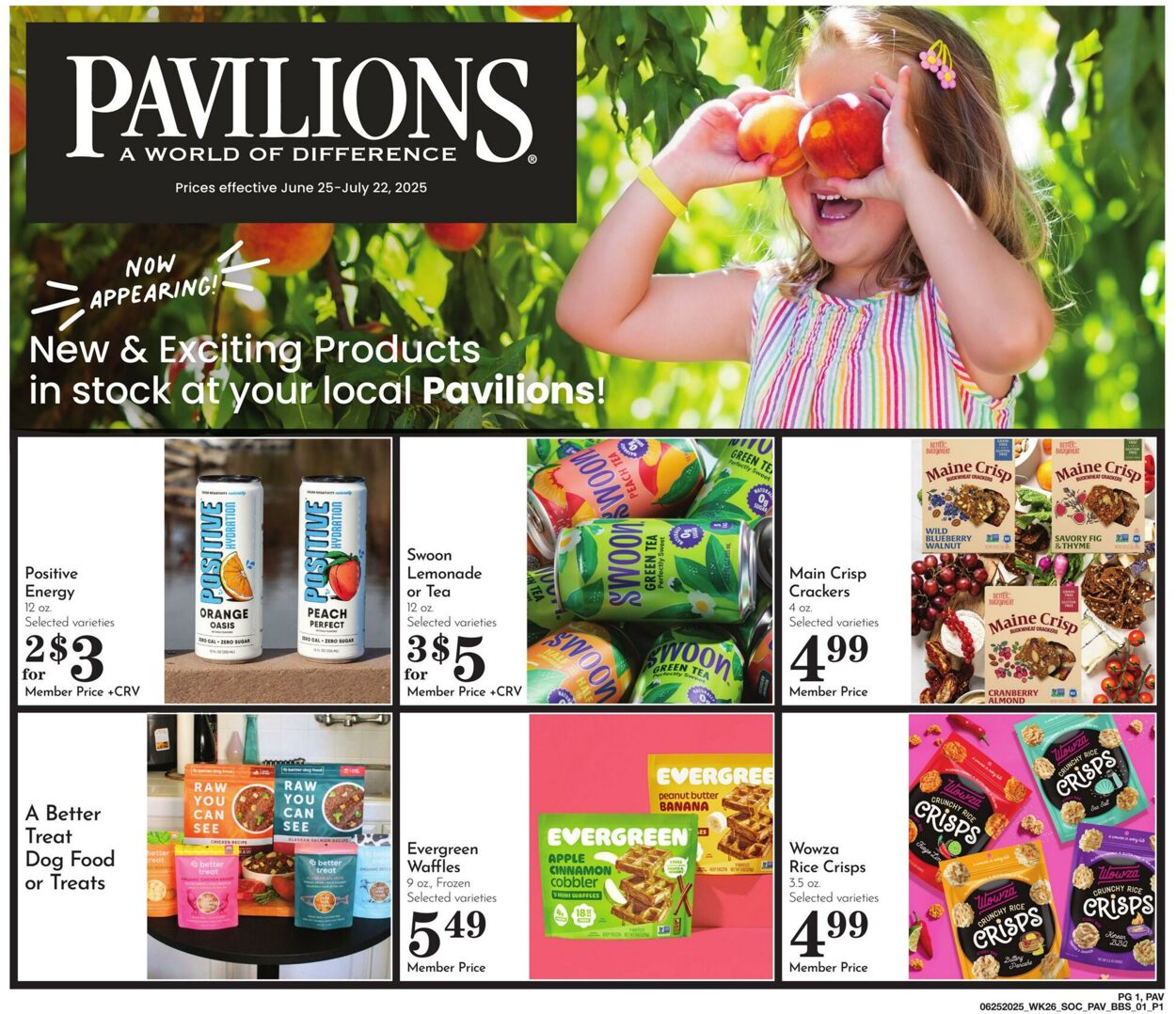 Weekly ad Pavilions 06/25/2025 - 07/22/2025