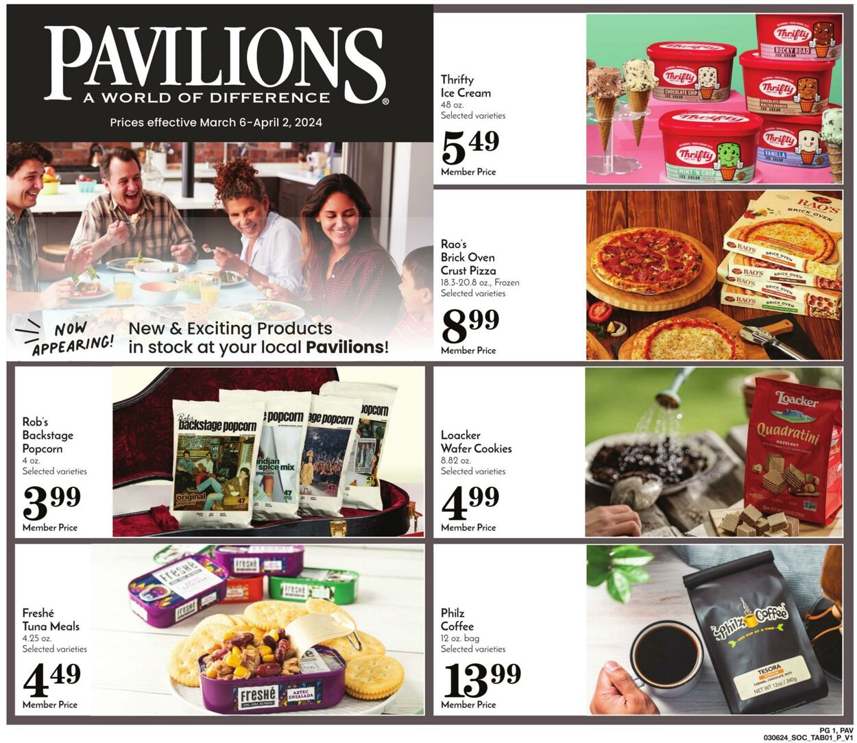 Weekly ad Pavilions 03/06/2024 - 04/02/2024