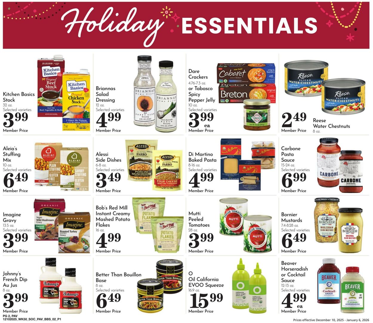 Weekly ad Pavilions 12/10/2025 - 01/06/2026