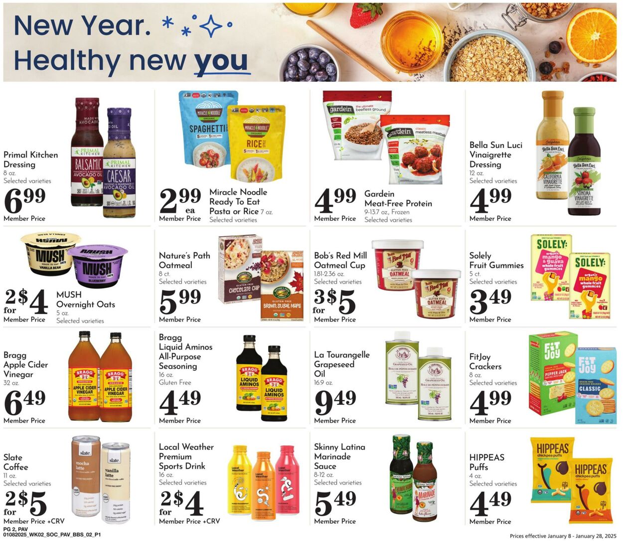 Weekly ad Pavilions 01/08/2025 - 01/28/2025