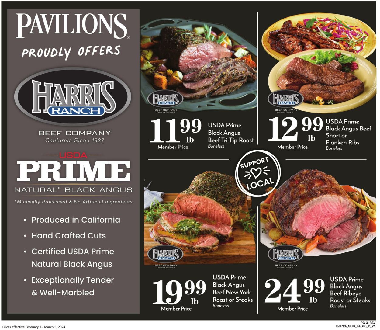 Weekly ad Pavilions 02/07/2024 - 03/05/2024