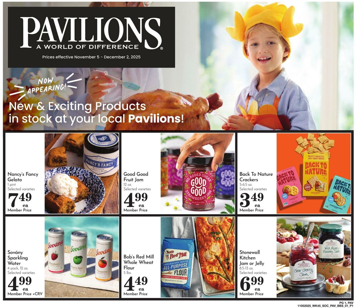 Weekly ad Pavilions 11/05/2025 - 12/02/2025