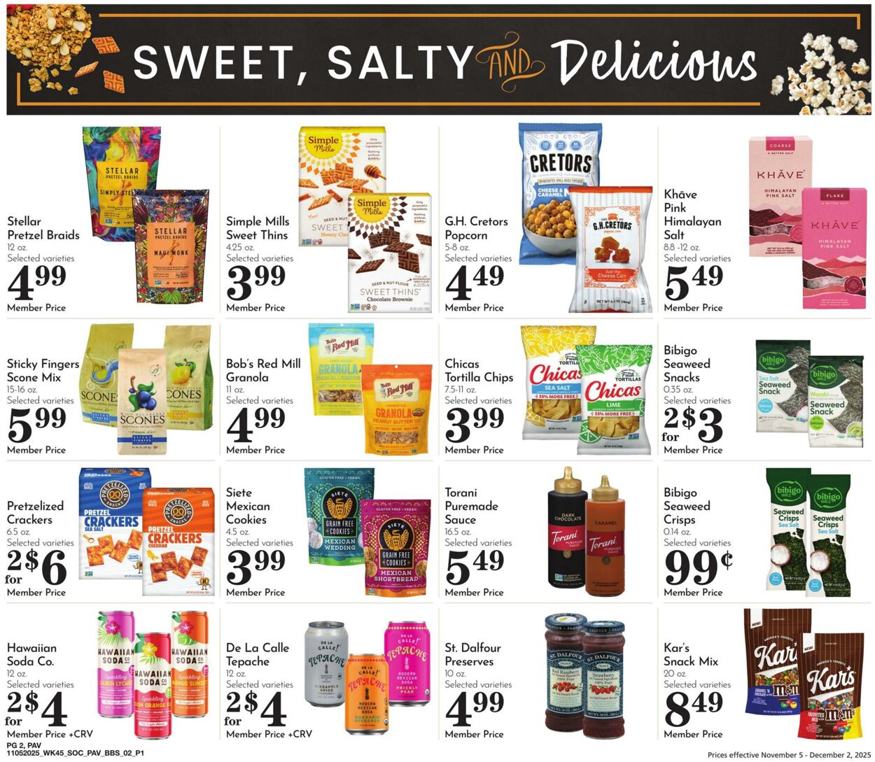 Weekly ad Pavilions 11/05/2025 - 12/02/2025