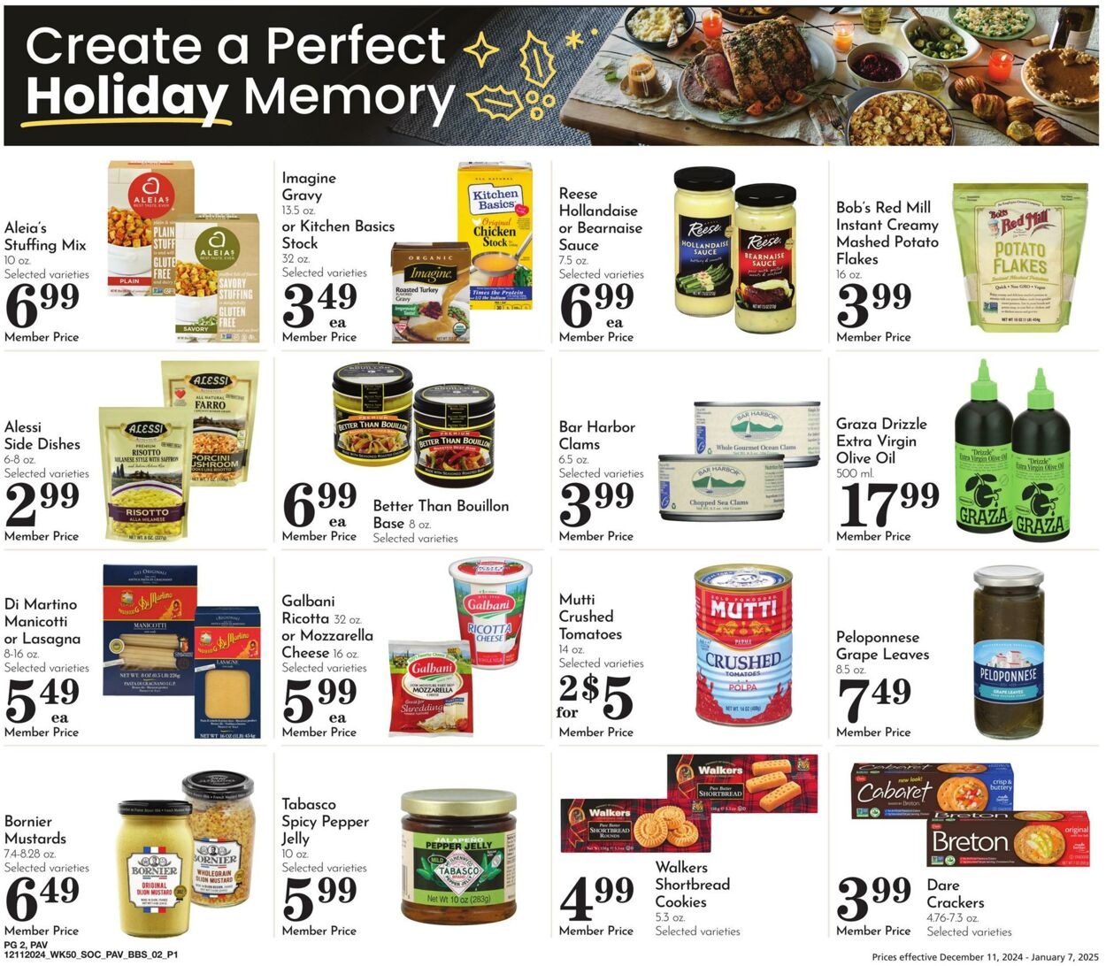 Weekly ad Pavilions 12/11/2024 - 01/07/2025