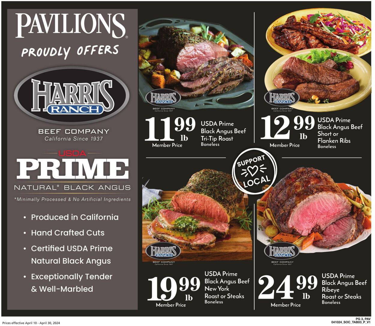 Weekly ad Pavilions 04/10/2024 - 04/30/2024