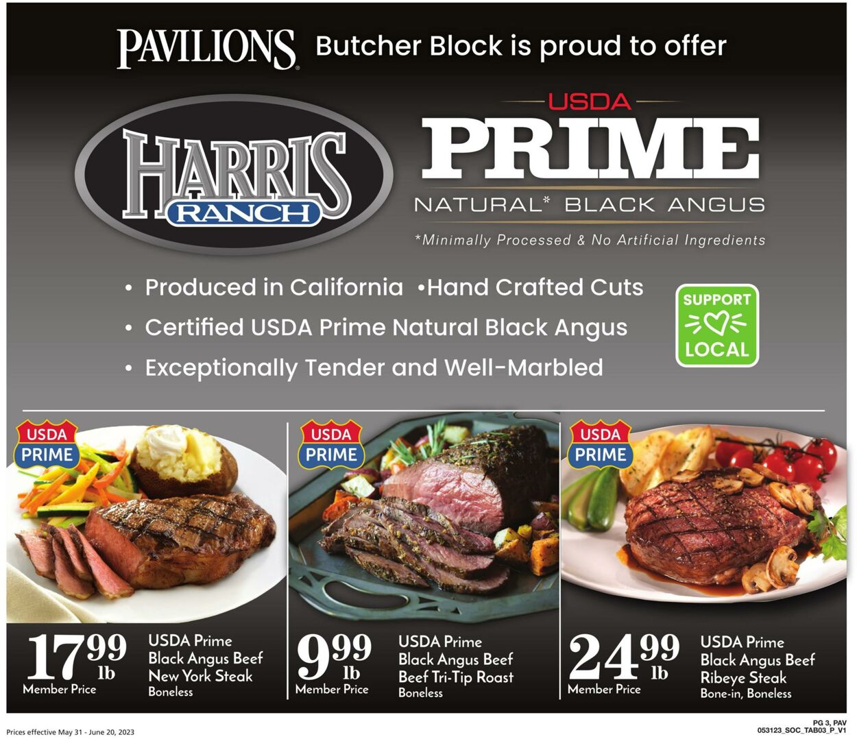 Weekly ad Pavilions 05/31/2023 - 06/20/2023