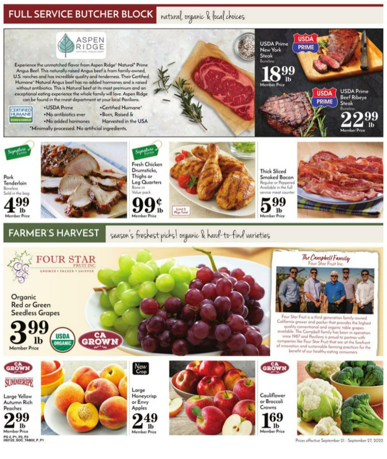 Weekly ad Pavilions 09/21/2022-09/27/2022