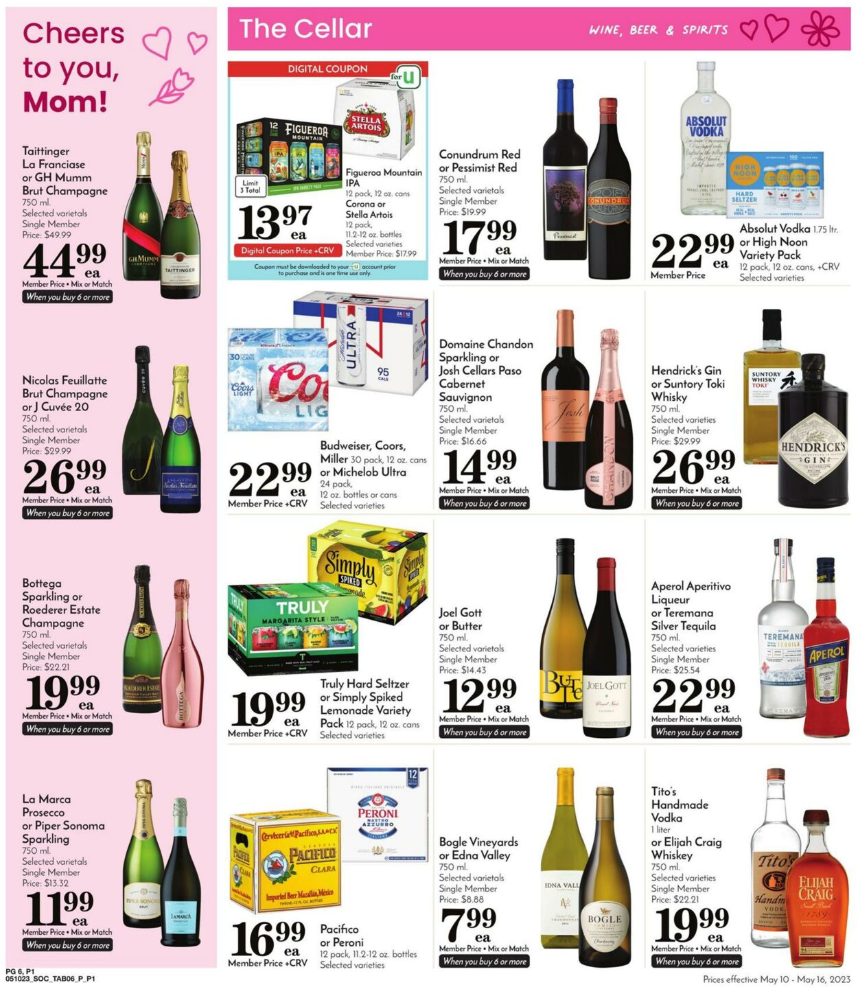 Weekly ad Pavilions 05/10/2023 - 05/16/2023