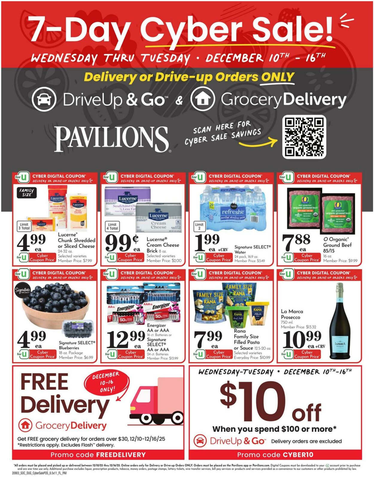 Weekly ad Pavilions 12/10/2025 - 12/16/2025