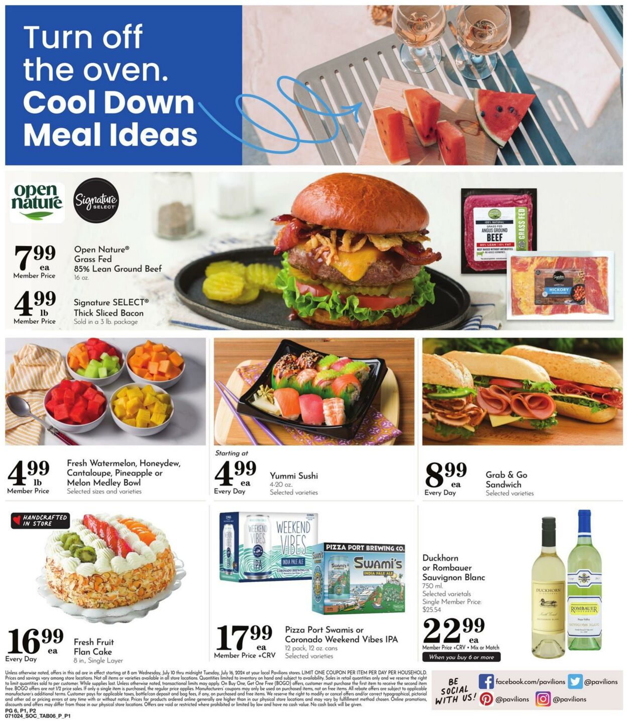 Weekly ad Pavilions 07/10/2024 - 07/16/2024