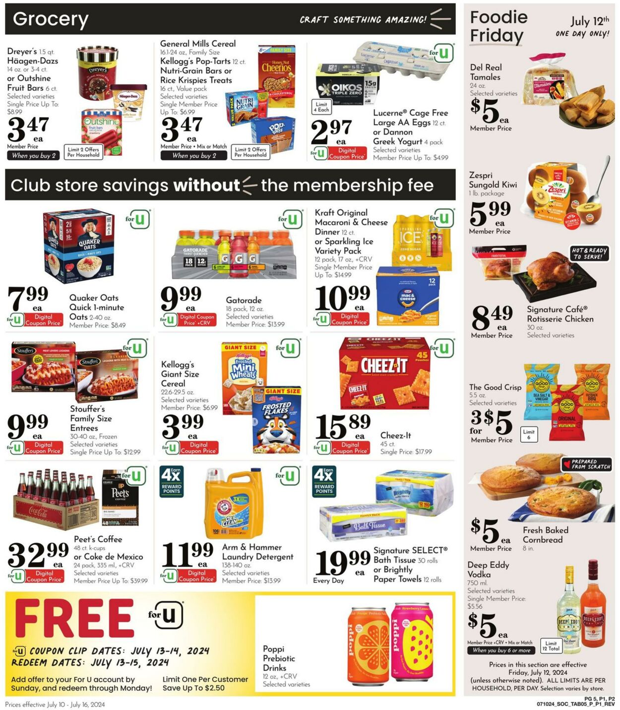 Weekly ad Pavilions 07/10/2024 - 07/16/2024