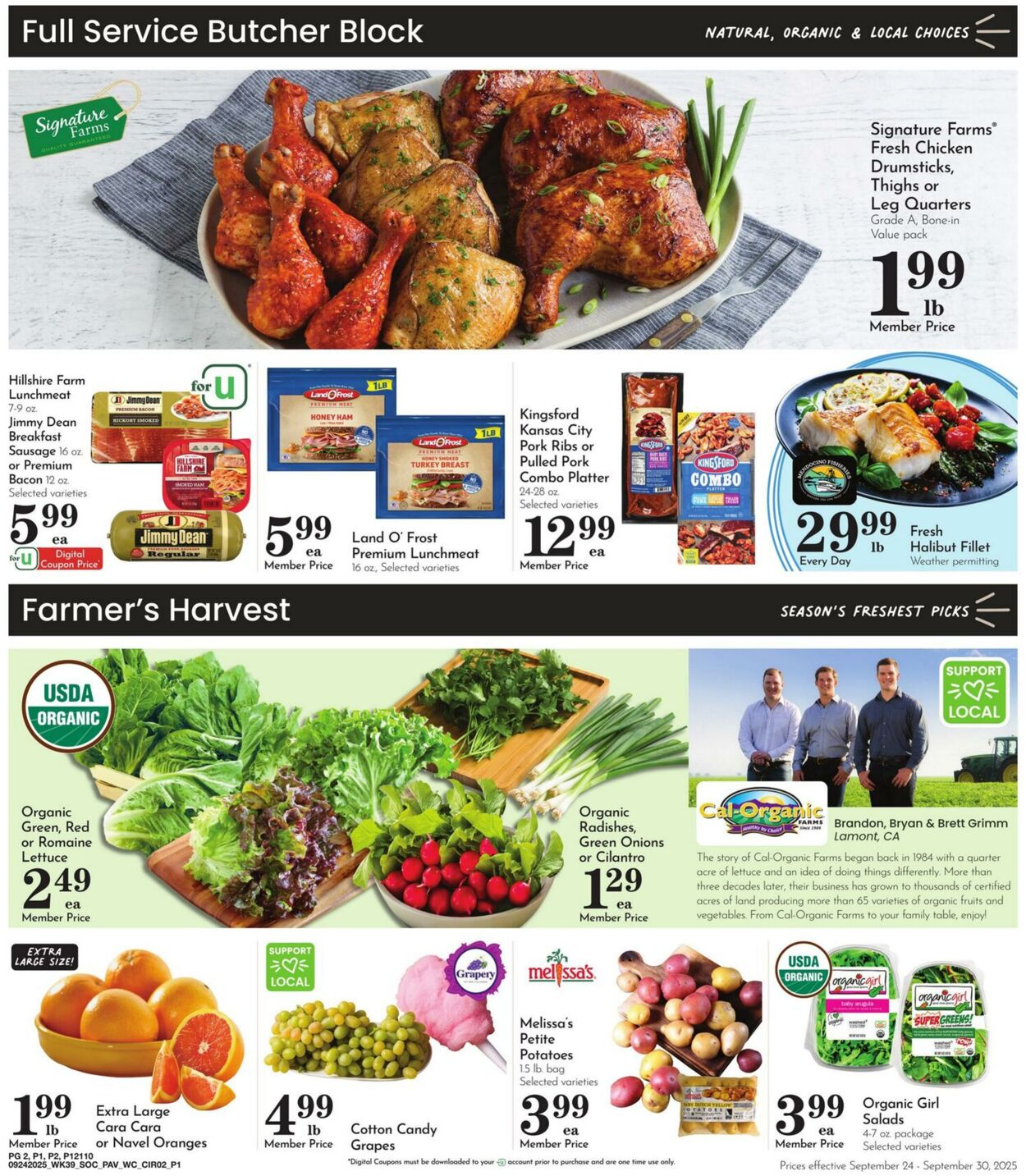 Weekly ad Pavilions 09/24/2025 - 09/30/2025